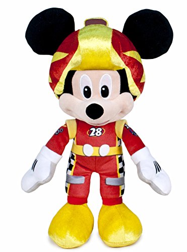 Famosa Softies - Mickey y Los Super Pilotos Peluche Mickey, 35 cm (Famosa 760015277)