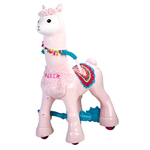 FEBER My Lovely Llama - Mascota eléctrónica de juguete, Para niños y niñas de 3 a 6 años (Famosa 800012442)