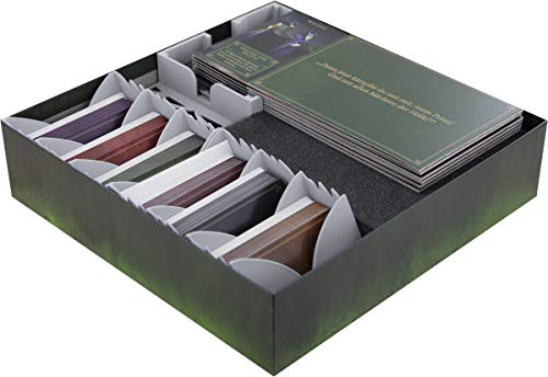 Feldherr Organizador + Set de Espuma Compatible con Disney Villainous - Caja de Juego de Mesa, Color:Grey, Type:Core Box Set