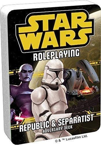 FFG Star Wars RPG: Republic and Separatist Adversary Deck - English