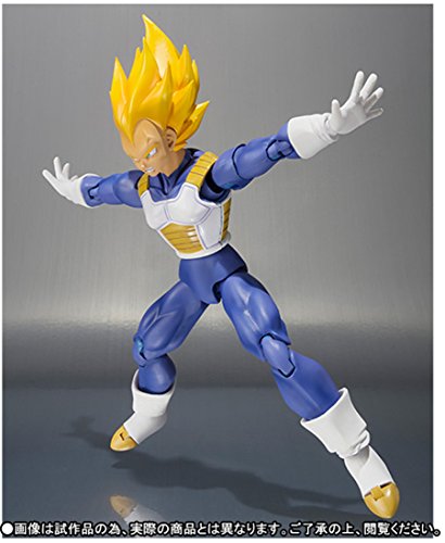Figurine - 'Dragon Ball' - Super Saiyan Vegeta - Edition Premium Color 14 cm [Importación francesa]