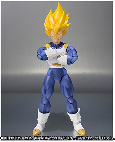 Figurine - 'Dragon Ball' - Super Saiyan Vegeta - Edition Premium Color 14 cm [Importación francesa]