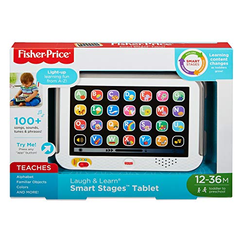 Fisher Price Smart Stages Tablet Grey by Fisher-Price , color/modelo surtido [Version Inglesa]