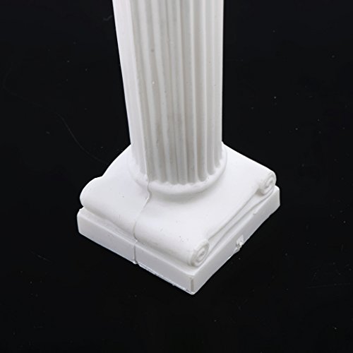 FLAMEER 12x Cuarteto Griego Romano Columna Arquitectura Pedestal Soporte De Flores Decoración De La Boda - 4.5