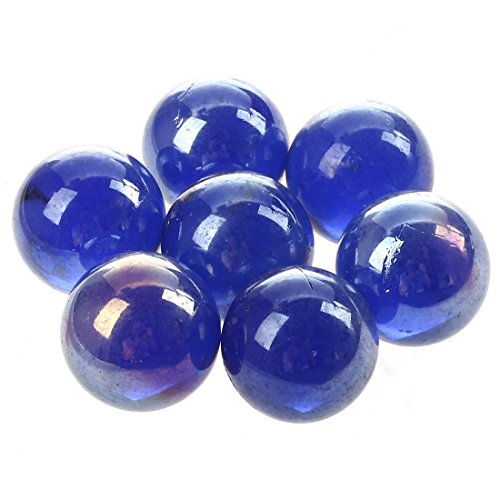 Fltaheroo 10pzs Marmol 16mm Cuchillo de Vidrio marmol Bolas de Vidrio Decoracion Juguete Azul Oscuro