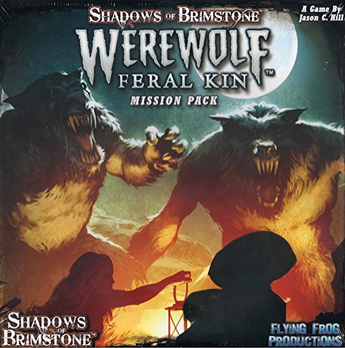 Flying Frog Productions FFP07MP05 Shadows of Brimstone: Werewolves-Mission Pack, Multicolor