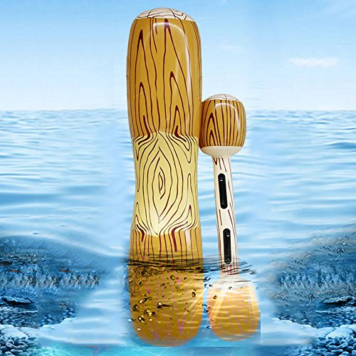 Fossenlea Canoa Hinchable Inflable Flotante Juguetes de Piscina Adultos Niño Juegos de Deportes Acuáticos Registro de Balsas para Flotar Juguetes (1PC)