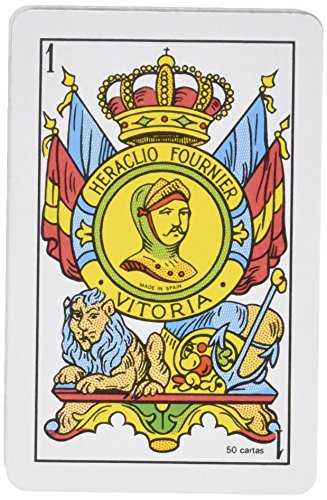 Fournier - Baraja Española, 50 Cartas, Multicolor (F20996)