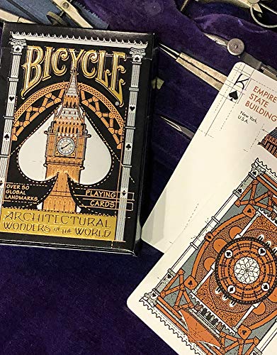 Fournier-Bicycle Architectural Baraja de Cartas de Poker Premium para coleccionistas 1044948