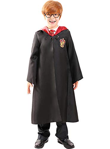 Funidelia | Capa Harry Potter Gryffindor Oficial para niño y niña Talla 5-6 años ▶ Hogwarts, Magos, Películas & Series