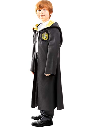 Funidelia | Disfraz Hufflepuff Harry Potter Oficial para niño y niña Talla 5-6 años ▶ Hogwarts, Magos, Películas & Series - Multicolor