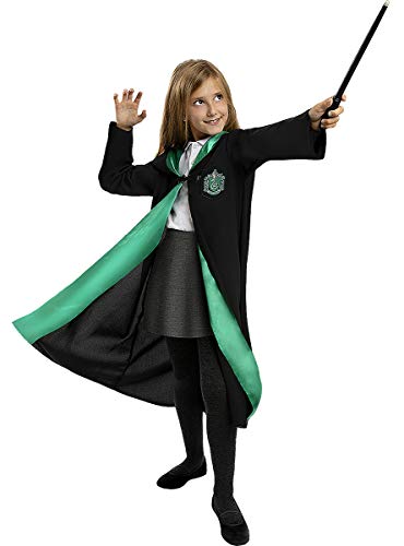 Funidelia | Disfraz Slytherin Harry Potter Oficial para niño y niña Talla 5-6 años ▶ Hogwarts, Magos, Películas & Series - Multicolor