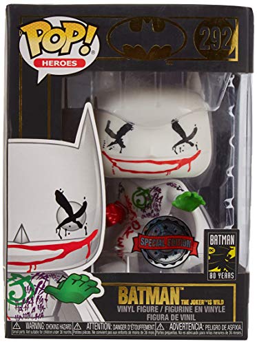 Funko 43970 The Joker is Wild Batman Pop Figura de Vinilo, Multicolor