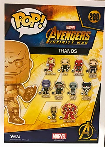 Funko Figura Pop Marvel Avengers: Infinity War Thanos LTD