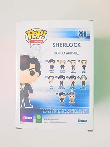 Funko - Figurine Sherlock - Sherlock avec Crâne Exclu Pop 10cm - 0849803061784