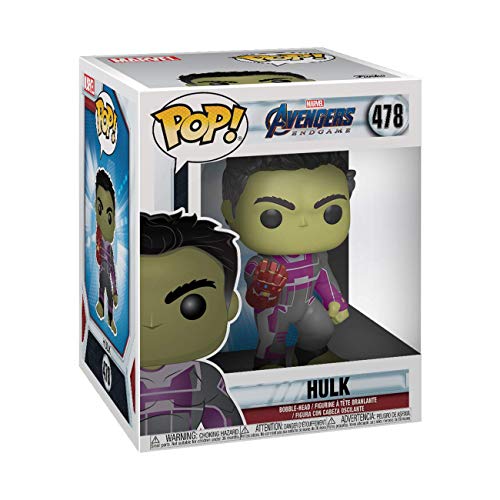Funko - Pop! Avengers Endgame - 6" Hulk Figura De Vinil, Multicolor (39743)