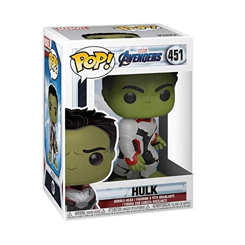 Funko - Pop! Bobble: Avengers Endgame - Hulk Figura Coleccionable, Multicolor (36659)