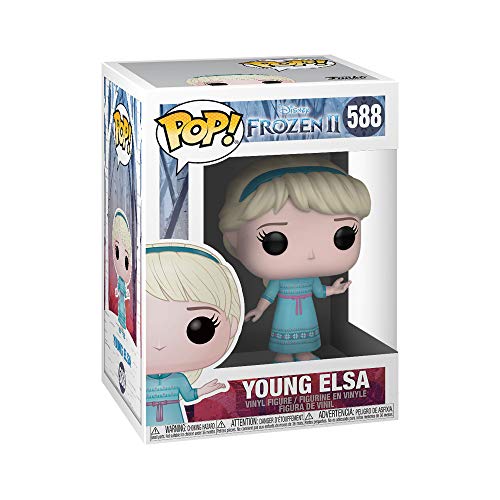 Funko- Pop Disney: Frozen 2-Young Elsa Figura coleccionable, Multicolor (40888)