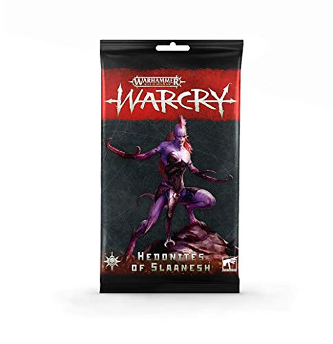 Games Workshop Warhammer AoS – Warcry: Hedonites of Slaanesh Card Pack