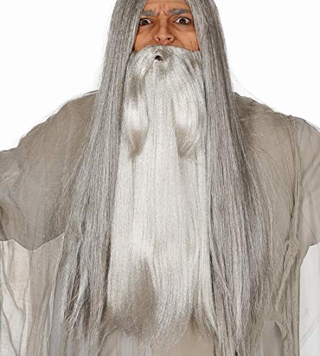 Gandalf Wizard Long Grey Beard