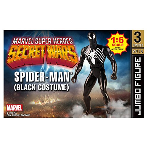 Gentle Giant Marvel Comics Secret Wars Figura Jumbo Kenner Spider-Man Black Costume 30 cm