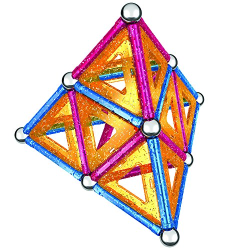 Geomag Classic Glitter Construcciones magnéticas y juegos educativos, 68 piezas (533), Multicolor