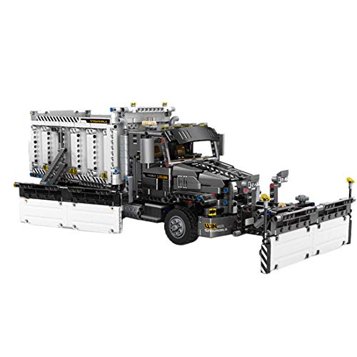 Gettesy Bloques de construcción para coche, 1694, bloques de construcción de ingeniería, para camión, tractor, juego de construcción, compatible con Lego Technic