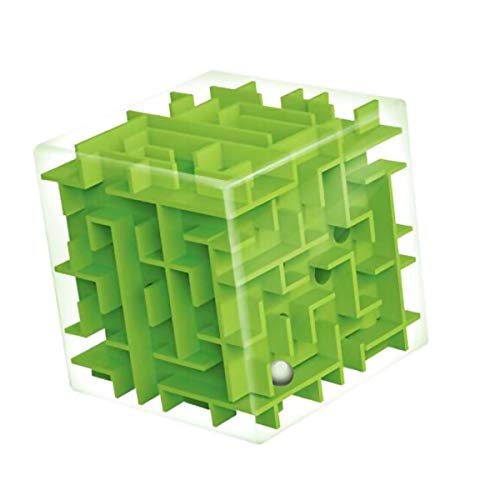 Ggdoo Laberinto 3D Puzzle Cube Laberinto del balanceo de Bolas Juguetes Puzzle Juego para el Entrenamiento Ingenio y Alivio de tensión Laberinto 3D Cubo mágico