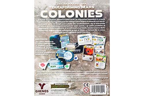 ghenos Games Colonies [expansión para terraforming Mars], Multicolor, tmcl , color/modelo surtido