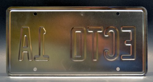 Ghostbusters 2 | ECTO-1A | Metal Stamped License Plate