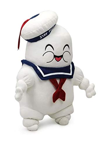 Ghostbusters Figura de Peluche de los Cazafantasmas Marshmallow Man Stay Puft HugMe con vibración 32x40x16cm