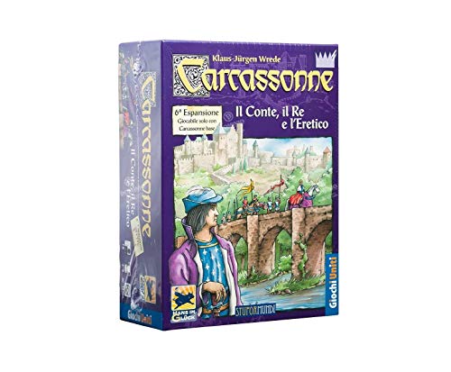 Giochi Uniti Carcassonne Il Conte, il Re e L'Eretico - Expansión para Juego