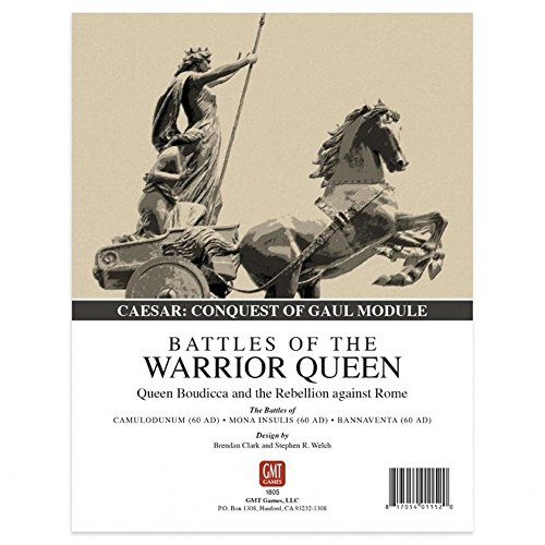 GMT Games GMT1805 Batallas de la Reina Guerrera: Módulo César Conquista de Galia, Multicolor