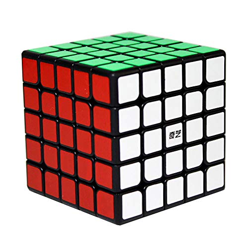 Gobus Speed Cube Bundle de 2x2 3x3 4x4 5x5 Cubo mágico Puzzle Cubos Set Colección Set de Regalo (Negro Black)