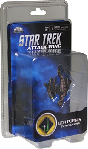 Gor Portas Pack: Star Trek Attack Wing - Juego de miniaturas Star Trek, 1 o más Jugadores (Wiz Kids WZK71128) [Importado de Inglaterra]