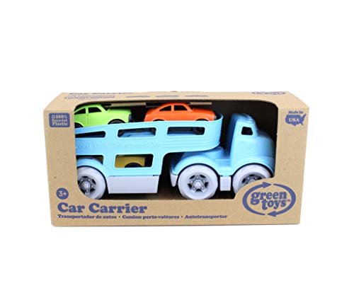 Green Toys- Transportador de Autos, Multicolor (CCRB-1237)