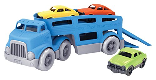 Green Toys- Transportador de Autos, Multicolor (CCRB-1237)