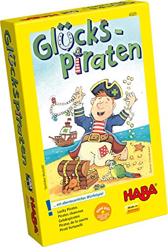 HABA 4320 Glückspiraten - Juego Infantil sobre Piratas (en alemán)