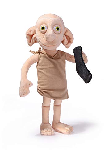 HARRY POTTER Noble Collection Peluche Interactivo Dobby, 32 cm