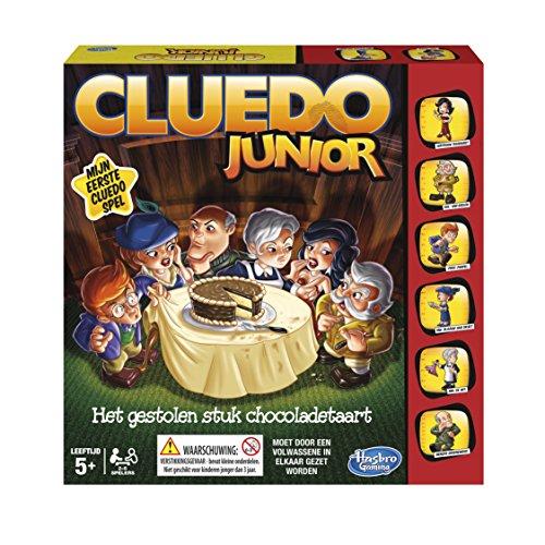Hasbro - Cluedo Junior, El Caso de la Tarta desaparecida (B0335100) (versión Alemana)