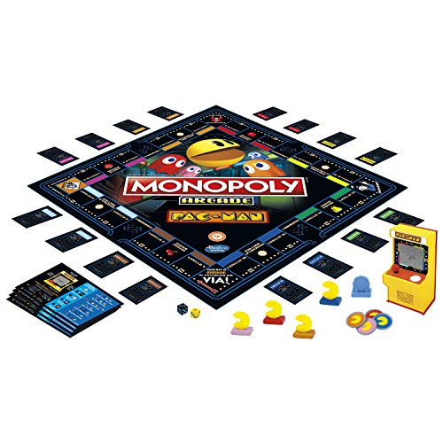 Hasbro Gaming Monopoly Arcade Pac-Man Juego en Caja para niños a Partir de 8 años