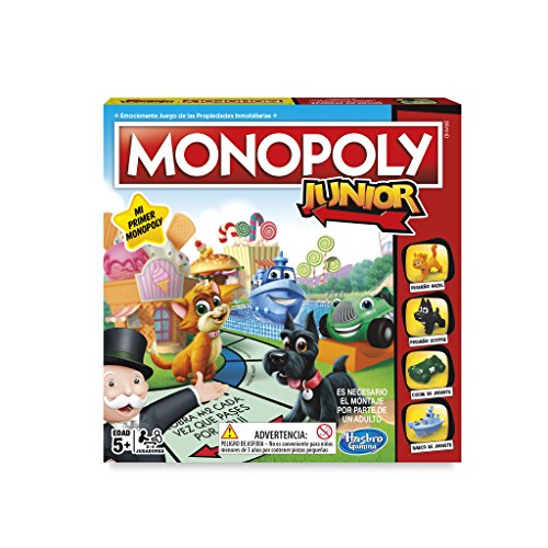Hasbro Gaming - Monopoly Junior (Hasbro A6984521) (versión en portugués)