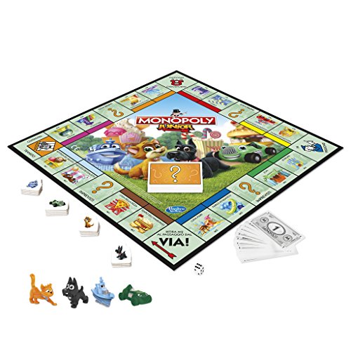 Hasbro Gaming - Monopoly Junior (Hasbro A6984521) (versión en portugués)