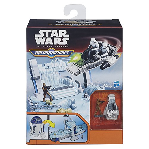 Hasbro - Star Wars Micro Machines B3512 Escenario de juego, R2-D2, Surtido: modelos/colores aleatorios