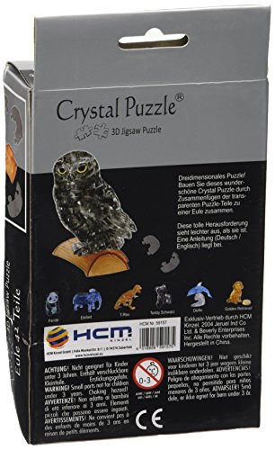 HCM - 59157 - Puzzle de Cristal - Owl - 42 Piezas