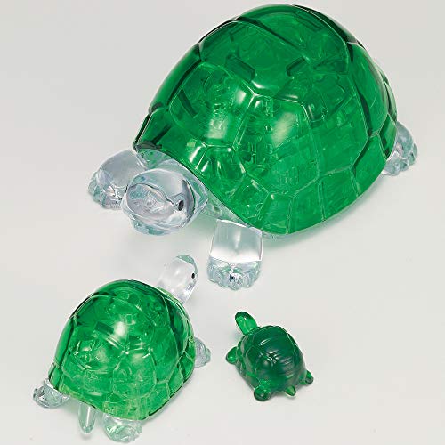 HCM Kinzel 59185 3D Crystal Puzzle Tortugas Tortugas Tortugas Multicolor