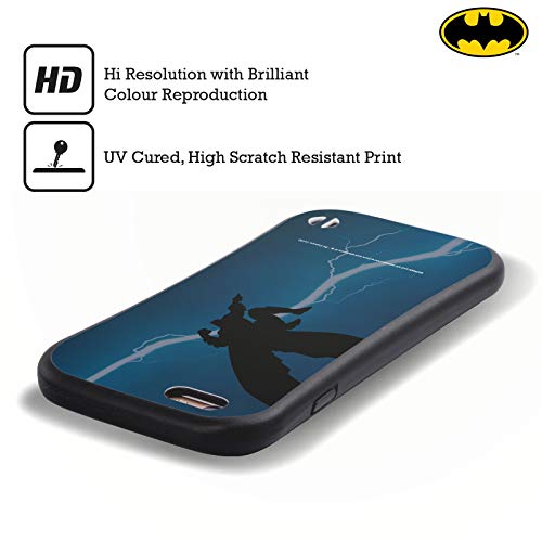 Head Case Designs Oficial Batman DC Comics El Caballero Oscuro regresa Fundas de cómics Famosas Carcasa híbrida Compatible con Apple iPhone XR