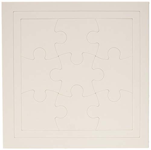 HenBea - Crea tu puzzle 9 piezas (pack de 5 unidades) (839/B)