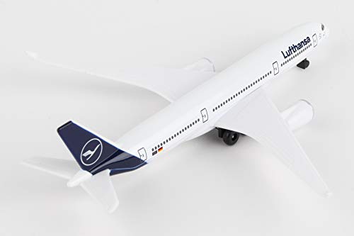 herpa 86RT-4134 Lufthansa A350 Single Airplane A350 en Miniatura para Manualidades, coleccionar y como Regalo, Multicolor