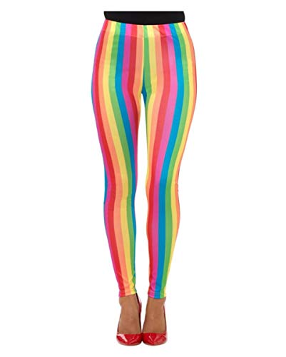 Horror-Shop Mallas Rainbow Clown M